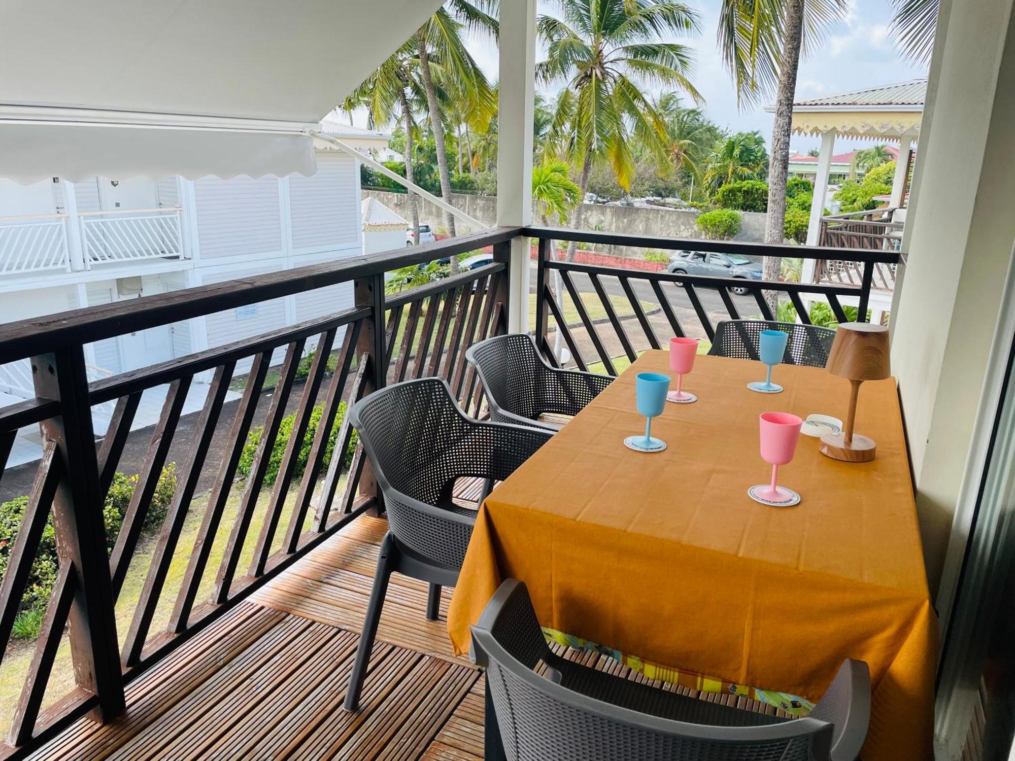Ticarbets T3 - Residence Manganao - En Bord De Plage แซงต์-ฟรองซัวส์ ภายนอก รูปภาพ