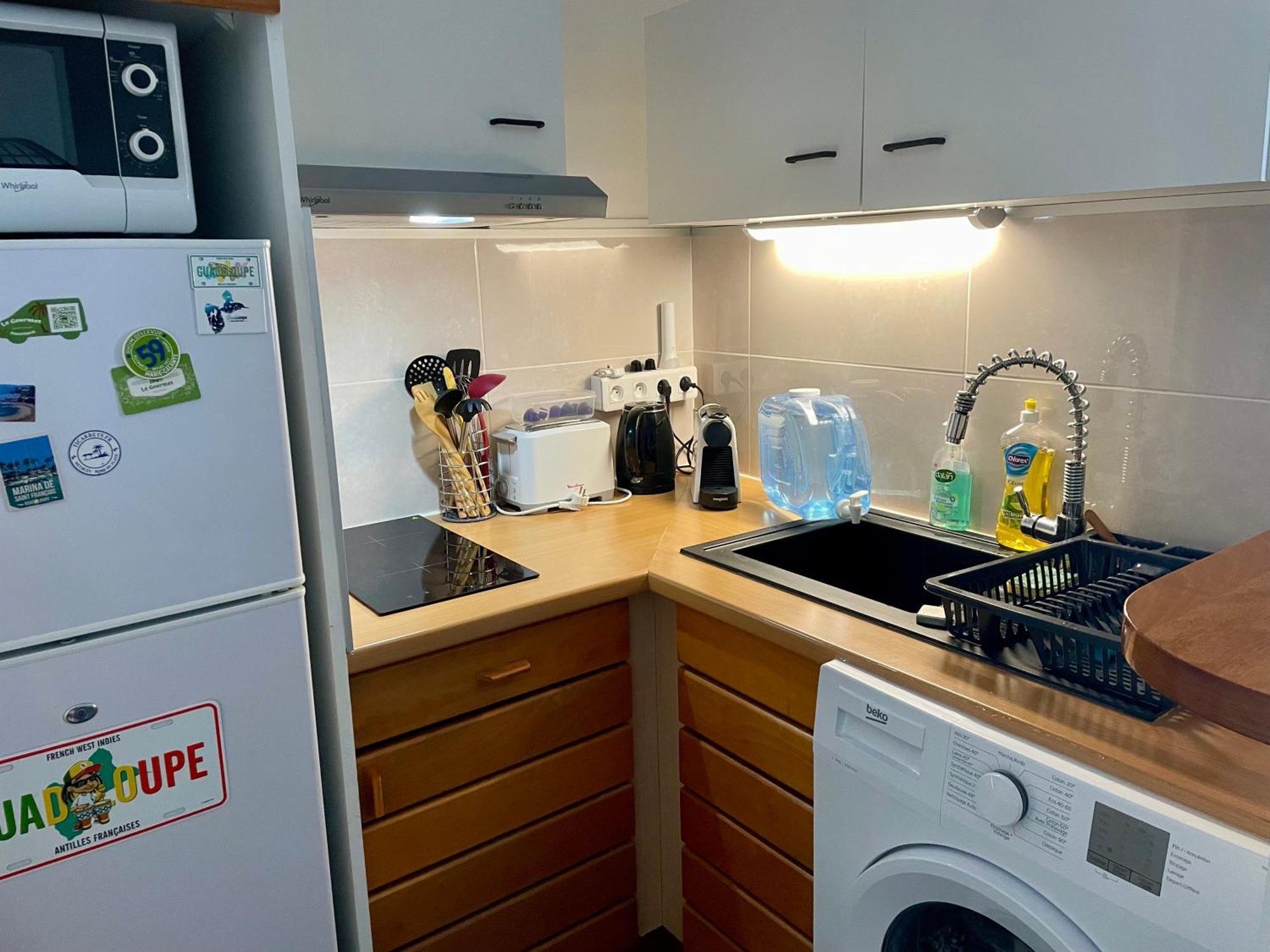 Ticarbets T3 - Residence Manganao - En Bord De Plage แซงต์-ฟรองซัวส์ ภายนอก รูปภาพ